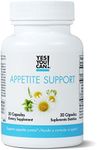 Yes You Can! Appetite Support - for Safe Weight Loss, Mood Enhancement and Stress Reduction. Contains: 5-HTP, Lemon Balm, Chamomile Extract - Appetite Suppressant - Adelgazar y Apetito - 30 Capsules