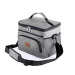 YDFYX Cooler Bag cool bag Picnic Backpack Insulated Large Waterproof Cooler Backpack 25L Leakproof picnic bag for Camping, Picnic, BBQ, Travelling and Outdoor Activities (Handbag - Gray)