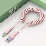 Coiled iPhone Lightning Cable [MFi 