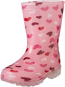 Chicco Stivali Pioggia con Luci nella Suola, Confortevoli, Leggeri e Flessibili, Bambino e ragazzo/Bambina e ragazza, Rosa, 26, Designed in Italy