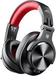 OneOdio Bluetooth Wireless Headphones Over Ear 72 Hrs Playtime Closed Hi-Fi Stereo Bass Headphones with Share Port Foldable DJ for E-drum Piano Guitar AMP Recording PC/Phone