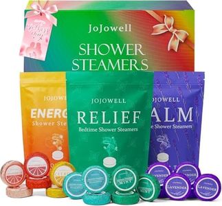 Shower Steamers Aromatherapy - 18 Pack Shower Bombs Birthday Gifts for Women, Organic with Eucalyptus Mint Lavender Watermelon Grapefruit Essential Oils Stress Relief, Mothers Day Gifts for Mom