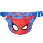 Spiderman Marvel Spiderman Bum Bag for Boys Adjustable Strap Lightweight Funny Pack Waist Bag Travel Pouch for Kids Crossbody Bag with Adjustable Strap, Bumbag for Kids