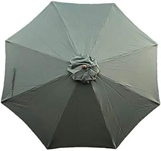 Formosa Covers 11 Foot 8 Ribs Replacement Umbrella Canopy for Outdoor Octagonal Market Patio (Canopy ONLY) (Sage Green)
