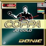 DONIC Coppa Jo Gold Table Tennis Rubber, Colour - Black