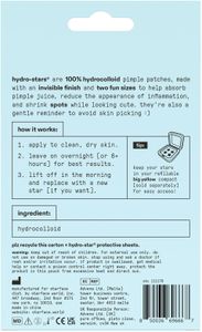 Starface Hydro-Star Clear Pimple Patches – Acne Spot Treatment