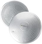 TheraBand Stability Disc for Balance Training, Inflatable Balance Trainer, Round Core Cushion for Office Chair, Round Sport Stability Trainer, Physical Therapy Equipment to Improve Posture, Silver