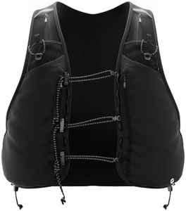 SWIFTVEST™ Gilet de Course | Support de téléphone pour la Course à Pied | Sac à Dos d'hydratation | Sac à Dos léger | Porte-Bouteille d'eau | Essentiels de Course à Pied | Plus de 10 Poches pour