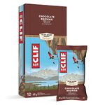 CLIF BAR - Energy Bars - Chocolate Brownie - (68 Gram Protein Bars, 12 Count) Packaging May Vary