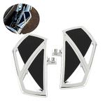 Motorcycle Floorboards Mini Phantom Foot Pegs Footrest Male Mount for Harley Dyna Fat Bob FXD Touring Road Glide Street Glide Sportster 883 Fat Boy