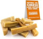 Yeti Dog Chew - Yak Cheese Himalayan - Healthy Long Lasting - Yak Chews for Large, Medium and Small Dogs - Yak Bones for Dogs - Natural Yak Cheese - Small, Bulk, 3lb, 40 Piece