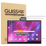 [2 Pack] EpicGadget Screen Protector for Lenovo Yoga Tab 13 (YT-K606F), 9H Hardness HD Clear Premium Tempered Glass Screen Protector Film for Lenovo Yoga Smart Tablet 13 Inch Display 2021 Released