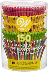 Wilton Standard di Cottura Tazze, Punti E Strisce, 150 Pezzi