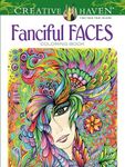 Creative Haven Fanciful Faces Coloring Book