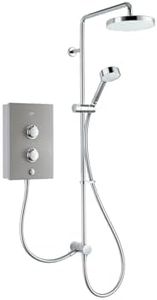 Mira Showers 1.1941.003 Elite SE Dual Pumped Electric Shower 9.8kW - White/Chrome