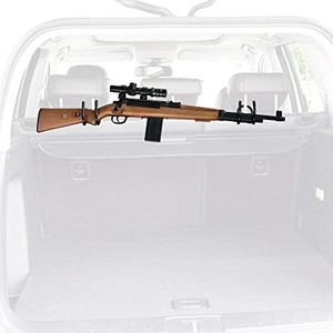 YYST Seat Back Gun Rack Bow Rack Holder Gun Holder Gun Sling Organizer for Truck, Car to Hold Rifles - No Rifles Included (2)