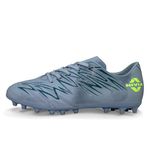 Nivia Encounter Mg 11 Football Stud for Men, Synthetic Leather Upper, Lightweight Insole,High-Shear Strength TPU Outsole (Comfort Grey) UK-07