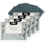 400 Counts Oil Blotting Sheet,Blotting Paper for Oily Skin,Bamboo Charcoal Oil Control Blotting Sheets for Face Facial Skin Care Make Up,Large 9cmx6cm (4)