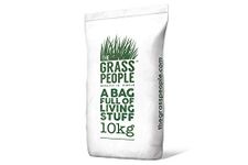 The Grass People Simply Seed 10KG Grass Seed Lawn Seed Multi-purpose Grass Seed, Luxury Lawn, Premium Quality Lawn, Hard Wearing and Green and Beautiful