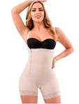 LT.ROSE BBL Faja Tummy Tuck S111 Post Surgery Compression Garment for Women Faja Colombiana Beige XS