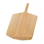 Chef Pomodoro 16-inch Bamboo Pizza Peel, Wooden Pizza Peel 16 Inch (41 cm), Pizza Paddle, Wood Pizza Board, Pizza Peel with Handle, Pizza Oven Accessories, Pizza Spatula, Gourmet Pizza Peel