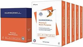 Hammermill Printer Paper, Premium Multipurpose Paper 20 lb, 8.5 x 11 - 5 Ream (2,500 Sheets) - 92 Bright, Made in the USA