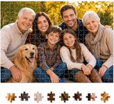 Jollitot Custom Photo Jigsaw Puzzles for Adults 1000 Pieces 20x30 Personalized Photo Puzzle Gift for Birthday, Wedding, Family, Couples, Pet