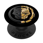 PopSockets Marvel Black Panther vs Killmonger Icon PopSockets PopGrip: Swappable Grip for Phones & Tablets