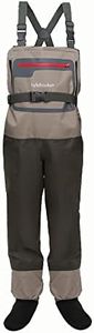 Kylebooker Breathable Neoprene Stockingfoot Chest Wader, Khaki+olivegreen, X-Large