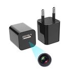 GARYVIZ Spy Charger Camera – 1080P HD Hidden USB Charger Surveillance Camera for Home, Office & Shop – Motion Detection, No WiFi, SD Card Recording, Indoor Security Camera, Video Recording