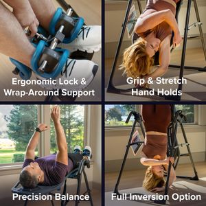 Teeter FitSpine X1 Inversion Table – Back Pain Relief Equipment