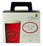 St Peters Brewery Homebrew Ruby Red Ale Beer Kit makes 40 pints