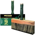 KingOrigin 9 inch Deck Stain Brush Work with Stain,Paint and Sealers