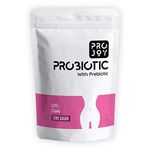 Projoy UTI Care Probiotic with Prebiotics for Urinary Tract Health and Immune Support | Made for Women | 20B CFU | 7 Strains | 1g Prebiotic | Vanilla | No Added Sugar (15 Day Pack)