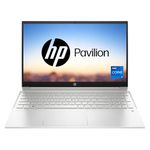 HP Pavilion 15, Intel Core i7-1360P, 15.6-inch (39.6 cm),FHD, 16GB DDR4, 512GB SSD, Intel Iris Xe Graphics, FPR, 720p HD Camera, Backlit KB, Audio by B&O (Win 11, MSO 2021, Silver, 1.75 kg), eg3032TU