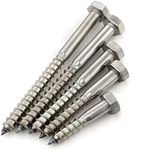 M10 A2 Stainless Coach Screw Hex He