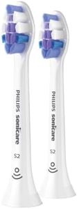 Philips Sonicare Sensitive brush head, 2 pack, White, HX6052/93