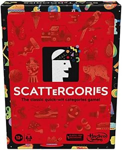 Classic Scattergories Game, Party Game for Adults and Teens Aged 13 and up, Board Game for 2+ Players