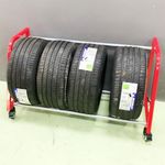 YUNYHAO Tire Rack Garage Rolling Ti