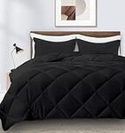 SILKOKOON Black Queen Comforter Set