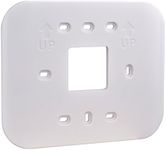 Heagstat Thermostat Wall Plate Cover - Conceal Imperfections and Beautify Your Wall