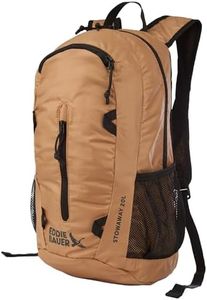 Eddie Bauer Stowaway Packable Backpack-Made from Ripstop Polyester, Tobacco, 20L