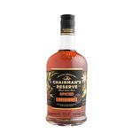 Chairman's Reserve Spiced Rum Rum with natural flavours Distilled, blended and bottled in Saint Lucia 40 percent alcohol 700ml Perfect for neat tasting and easy to make cocktails