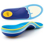 PCSsole Plantar Fasciitis Relief Sport Insoles Inserts - High Arch Support Inserts for Basketball, Athletics, Running - Reduce Fatigue, Prevent Injuries, Improved Explosiveness - for Men & Women