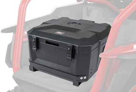 Kemimoto 56L UTV Storage Box, Cargo Box, Heavy Duty UTV Cargo Box Compatible With 2019 2020 2021 2022 Talon 1000X 1000R 1000X-4 Accessories, 2019+ Can Am Maverick Sport 1000/ MaverickTrail/ X-3, RZR XP XP4 1000, Kawasaki Teryx KRX