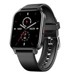 boAt Wave Call 2 Plus Smart Watch w/Bilingual Support (Hindi/English), 1.96”(4.97 cm) HD Display, BT Calling, 100+Sports Modes, Animated Watch Faces, Voice Assistant(Active Black)