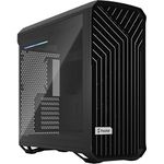 Fractal Design Torrent Black E-ATX Tempered Glass TG Dark Tint Window High-Airflow Mid Tower Computer Case/Cabinet/Chassis - FD-C-TOR1A-06