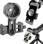Phone Adapter Pro for Binoculars. Monoculars, Spotting Scopes, Astronomical Telescopes and Microscopes. Use It With Any Smartphone - Ideal for Capturing Your Adventures.
