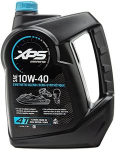 XPS Marine SAE 10W-40 Synthetic Blend 4T, 4-Stroke Engine Oil, 1 Gallon Jug