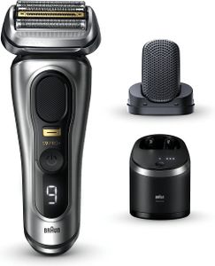 Braun Series 9 Pro+ Electric Shaver – Wet & Dry Foil Shaver for Men